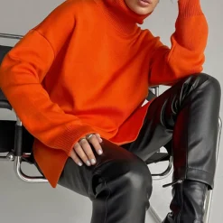 Truien & Vesten Dames*AALIYAH - Stijlvol zijsplit zomertrui