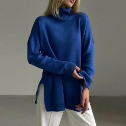 Truien & Vesten Dames*AALIYAH - Stijlvol zijsplit zomertrui