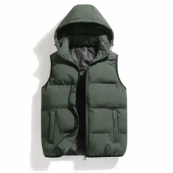 Truien & Vesten Heren*AAPO - Luchtig donzen puffervest voor de zomer