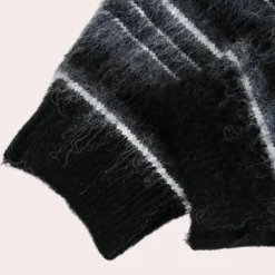 Truien & Vesten Heren*AARON - Klassiek Gestreept Trui voor Heren Zwart