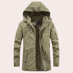 Jassen Heren*AARON - Stijlvolle Winterjas met Capuchon voor Heren