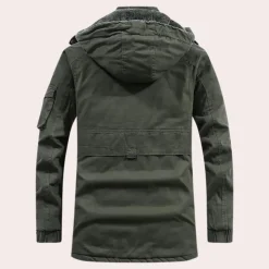 Jassen Heren*AARON - Stijlvolle Winterjas met Capuchon voor Heren