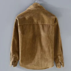 Shirts Heren*ABERNATHY - Luchtig corduroy zomershirt voor mannen