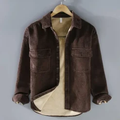 Shirts Heren*ABERNATHY - Luchtig corduroy zomershirt voor mannen