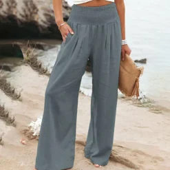 Broeken & Rokken Dames*ADAHLIA - Stijlvolle en luchtige zomerbroek