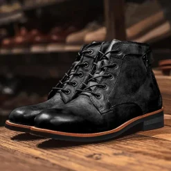 Schoenen Heren*Adalbert - Luxe Klassieke Herenlaarzen voor de Zomer