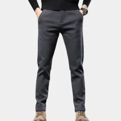 Broeken Heren*Adalgiso - Semi-Formele Skinny Broek voor Elke Zomerse Gelegenheid