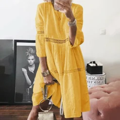 Jurken & Jumpsuits Dames*ADALINE - Comfortabele casual zomerjurk