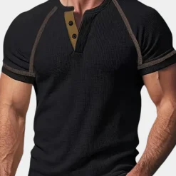 Shirts Heren*Ademend heren t-shirt met korte mouwen voor de zomer