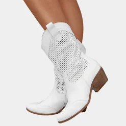 Damesschoenen*Ademende cowboylaarzen voor dames - Perfect voor de zomer