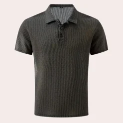 Shirts Heren*Ademende zomerpolo voor heren