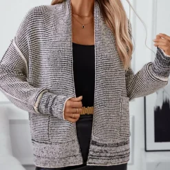 Truien & Vesten Dames*ADIRA - Luchtig en Elegant Gebreid Vest voor Dames - Perfect voor Lente en Zomer