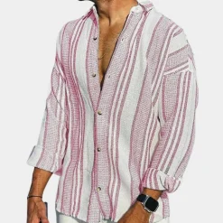 Shirts Heren*Adrian - Heren zomerse kustbries shirt