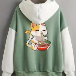 Truien & Vesten Dames*AGNES - Stijlvolle Zomer Hoodie voor Dames Groen