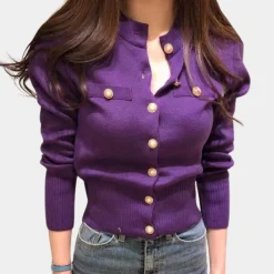 Truien & Vesten Dames*Agra - Elegant damesvest voor de zomer