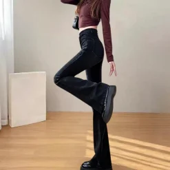 Broeken & Rokken Dames*AIJA - e wijduitlopende zomerbroeken voor dames Zwart