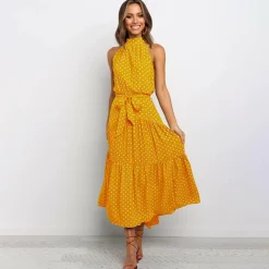 Jurken & Jumpsuits Dames*AIMEE - Elegante en stijlvolle lange zomerjurk