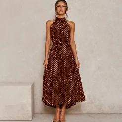 Jurken & Jumpsuits Dames*AIMEE - Elegante en stijlvolle lange zomerjurk