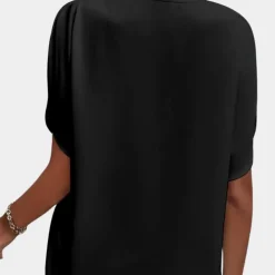 Blazers & Blouses Dames*Aiva - Dames zomerblouse met korte mouw