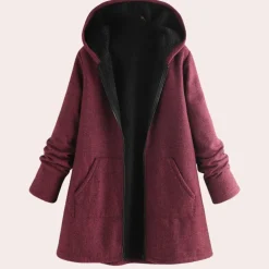 Jassen Dames*Ajla - Modieuze damesjas met capuchon