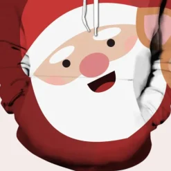 Jassen Heren*ALEK - Geraffineerde Kersthoodies voor Heren Rood