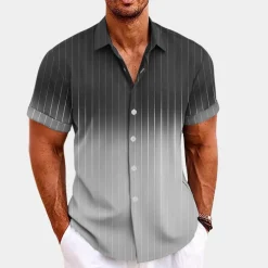 Shirts Heren*Alex - Stijlvol en ademend herenoverhemd voor de zomer