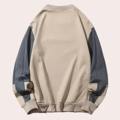 Truien & Vesten Heren*Alexandro - Modieus Zomers Sweatshirt met Kleurcontrast voor Heren