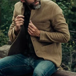 Truien & Vesten Heren*ALEXEI - Zomerse jacks met meerdere zakken