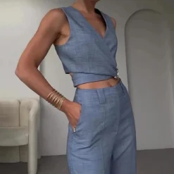 Sets Dames*Aleyna - Verfijnd Twee-Delig Zomerset