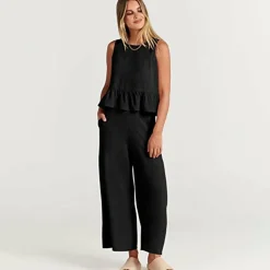 Sets Dames*ALINA - Tweedelige zomerjurk voor zonnige dagen