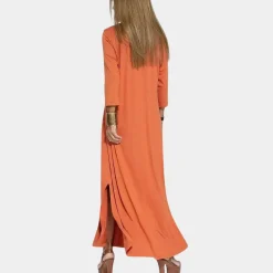 Jurken & Jumpsuits Dames*Aline - Stijlvolle lange damesjurk voor de zomer