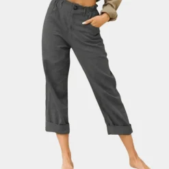 Broeken & Rokken Dames*Alisa - Luchtige zomerse casual damesbroek