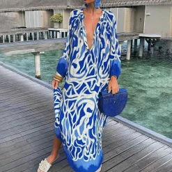 Jurken & Jumpsuits Dames*ALIYAH - Stijlvolle boho zomerjurk