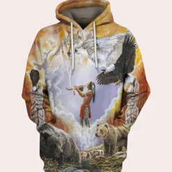 Jassen Heren*ALVARO - Comfortabele Bedrukte Zomer Hoodie voor Heren