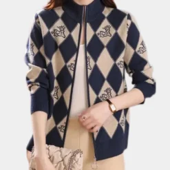 Truien & Vesten Dames*ALVIRA - Elegante Zomervest voor Dames Marineblauw