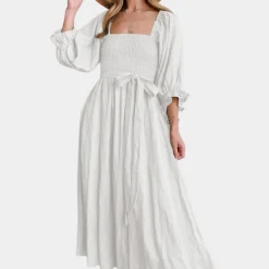 Jurken & Jumpsuits Dames*Alycia - Chique zomerjurk voor dames - Perfect voor Lente en Zomer