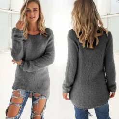 Truien & Vesten Dames*AMELIA - Casual pluizige trui