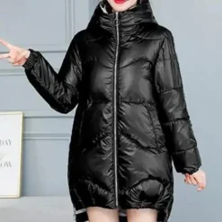 Jassen Dames*Amelia - Comfortabele damesjas met warme capuchon