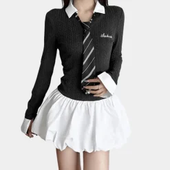 Jurken & Jumpsuits Dames*AMETHYST - Stijlvolle Zomerjurk voor Dames Zwart