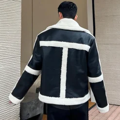 Jassen Heren*ANALU - Modieus Motorjack voor Heren Zwart