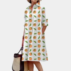 Jurken & Jumpsuits Dames*Anastasia - Elegante dameshemdjurk voor de zomer