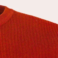 Truien & Vesten Heren*ANDERS - Lichte Zomerse Casual Trui voor Heren Rood