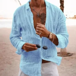 Shirts Heren*Andy - Veelzijdig zomers overhemd voor mannen