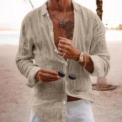 Shirts Heren*Andy - Veelzijdig zomers overhemd voor mannen