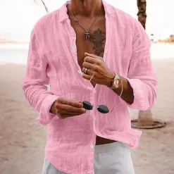 Shirts Heren*Andy - Veelzijdig zomers overhemd voor mannen