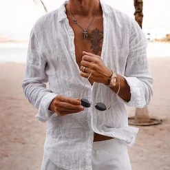 Shirts Heren*Andy - Veelzijdig zomers overhemd voor mannen