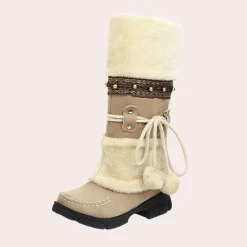 Damesschoenen*Angelia - Warme Sneeuwlaarzen voor Dames met Stijl