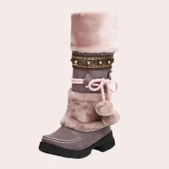 Damesschoenen*Angelia - Warme Sneeuwlaarzen voor Dames met Stijl