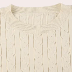 Sets Dames*ANISSA - Trendy Gebreid Setje voor Dames - Zomers Editie Beige