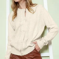 Truien & Vesten Dames*ANITA - Klassiek Gebreide Zomervest voor Dames